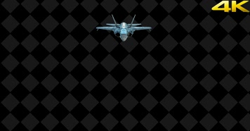 战斗机飞过 转场 三维飞机  
