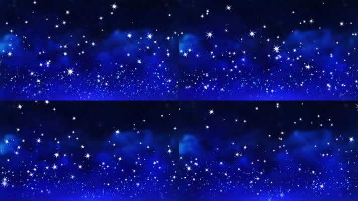 唯美星星下落-4K