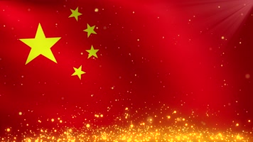 【4K原创3版】国旗五星红旗飘扬