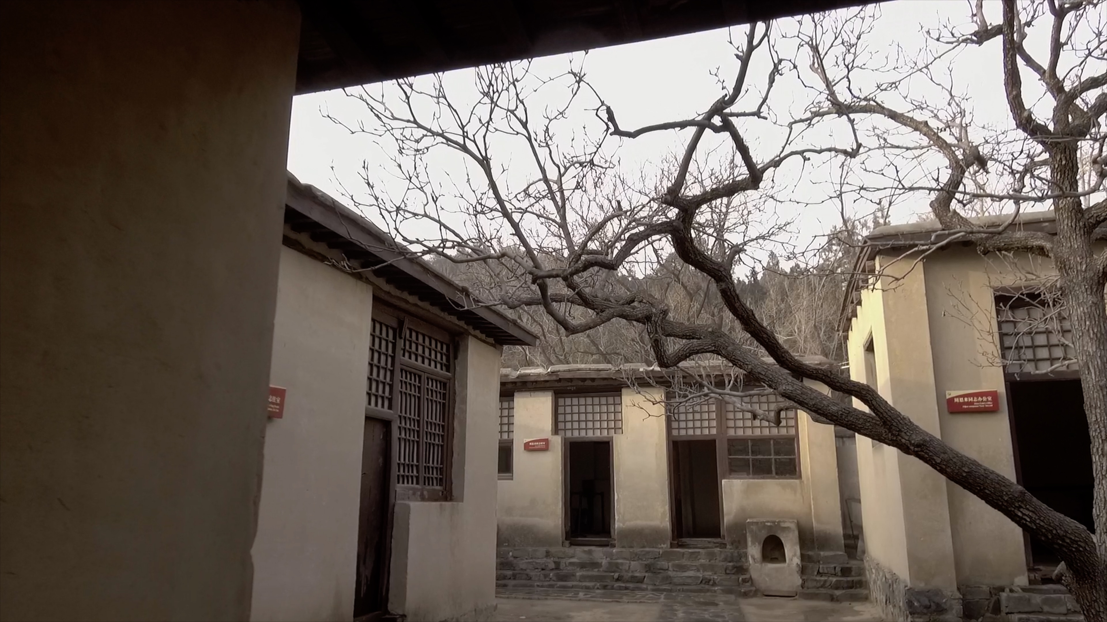 西柏坡 4k 革命 窑洞 陕北 延安 党建 