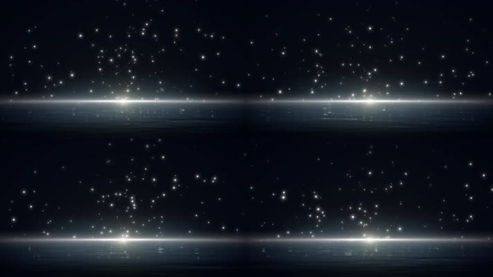 4K大气黑白粒子光斑背景