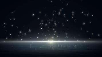 4K大气黑白粒子光斑背景