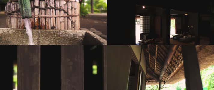 传统日式建筑，和风日式风格