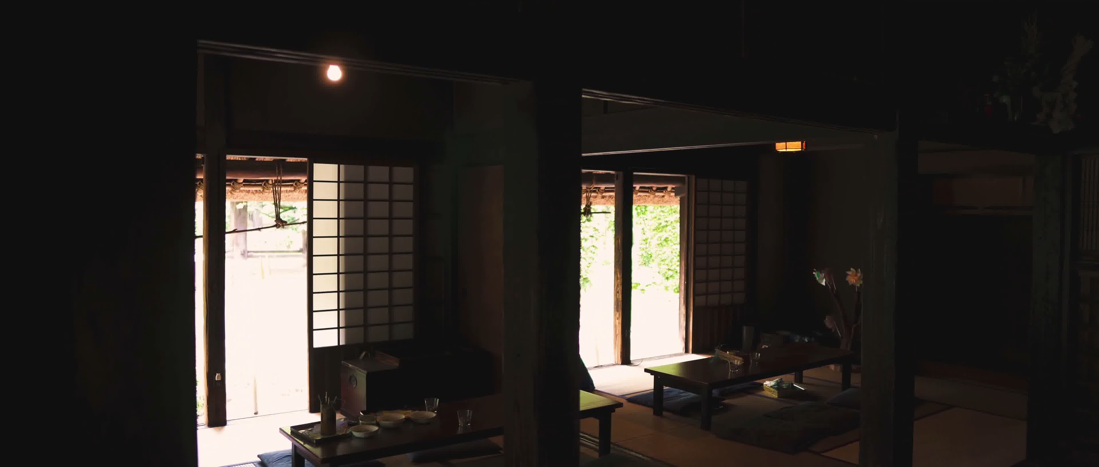 传统日式建筑，和风日式风格