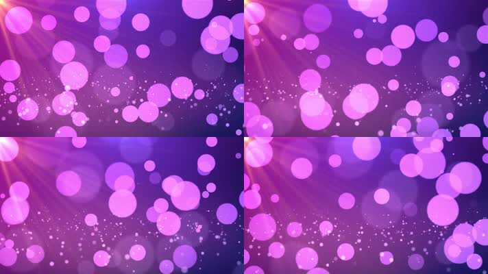 唯美紫色光斑-4K