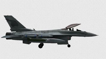 1组透明遮罩战斗机展示