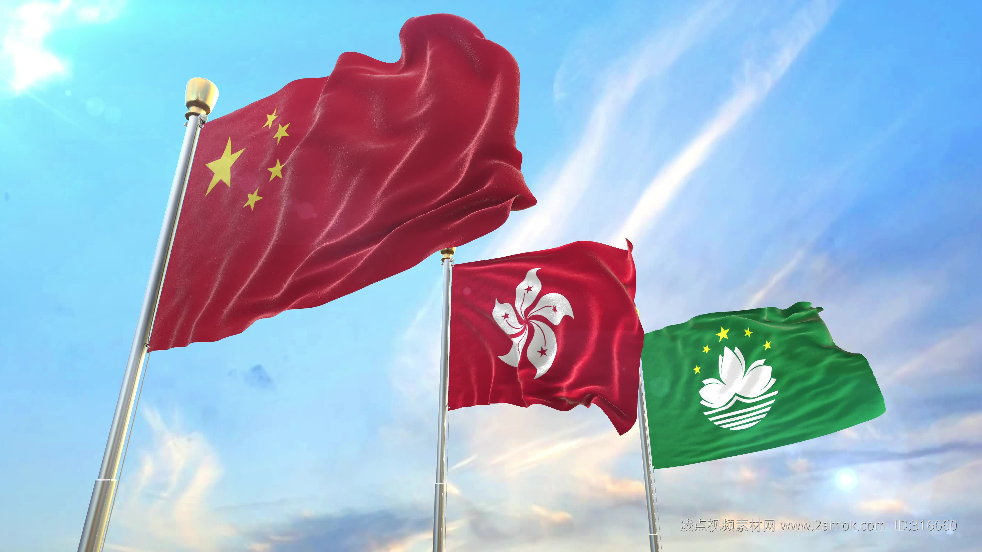 香港和澳门特别行政的区旗和区薇分别代表什么_百度知道