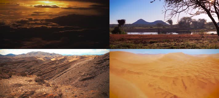 非洲国家 纳米比亚 迷人风景 草原 意境