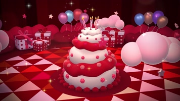 生日蛋糕卡通 生日蛋糕卡通