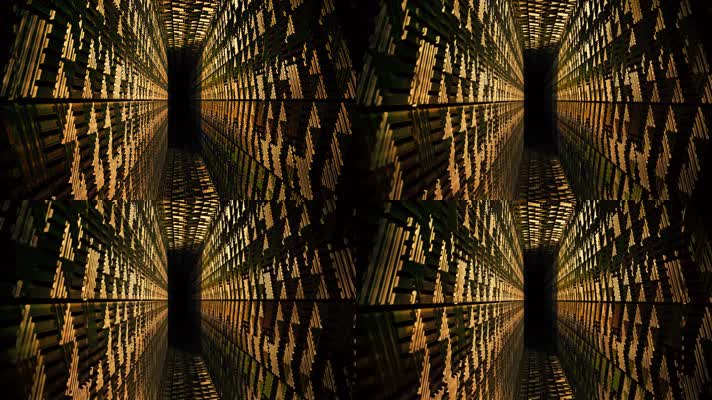 复古艺术装饰隧道