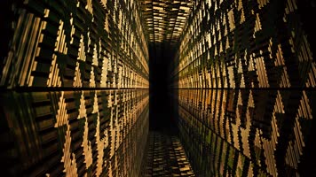 复古艺术装饰隧道