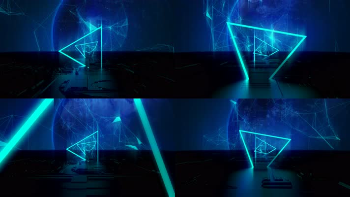 三角科技发光通道