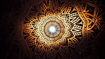 金色花纹装饰背景