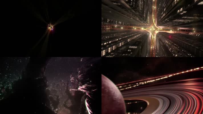 炫酷舞台开场视频