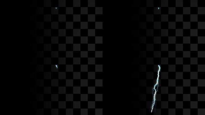 天空闪电 电闪雷鸣 雷电 