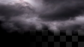 天空闪电 电闪雷鸣 风暴  
