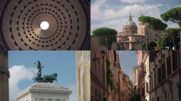 意大利罗马，人文文化，城市古迹