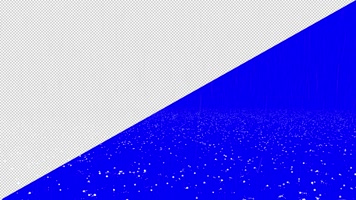 冰雹雨透明通道8个素材