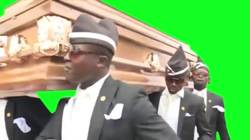 黑人抬棺舞绿屏