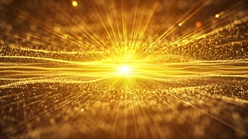 金色粒子阳光背景 金色粒子阳光背景