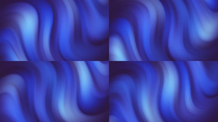【4K】循环蓝色抽象动态背景