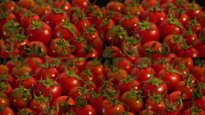 【4K】新鲜西红柿