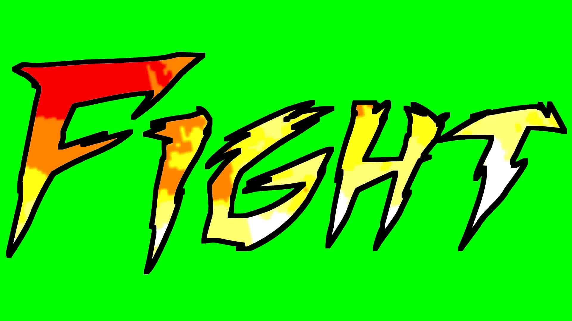 3秒倒计时，游戏拳皇97，fight