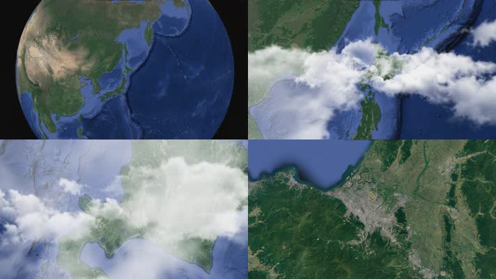 日本北海道卫星定位
