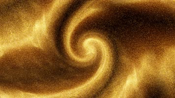 金色星光闪烁扭曲漩涡背景