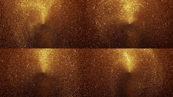 金色星光闪烁灰尘背景