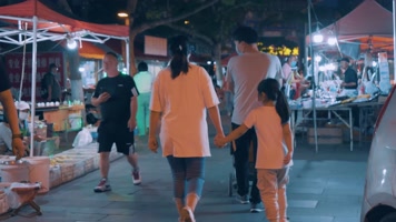 【4k原创】城市夜晚夜生活人流车流烟火气