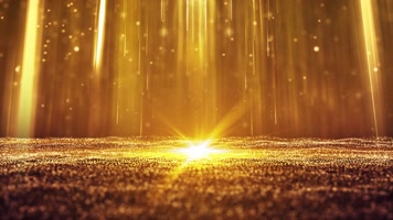 金色粒子阳光颁奖背景 金色粒子阳光颁奖背景