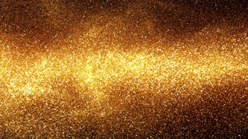 金色星光闪烁灰尘背景