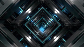 科技灯光的隧道 科技灯光的隧道
