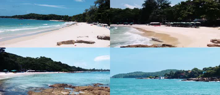 泰国沙美岛自然风景旅游休闲度假4K实拍