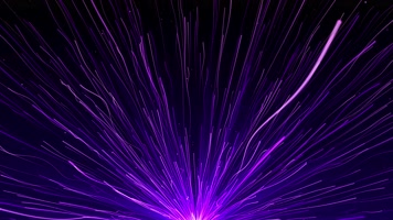 4K紫色线条粒子背景
