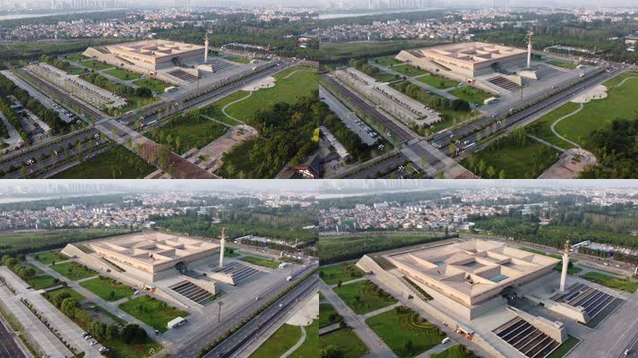 航拍洛阳博物馆03