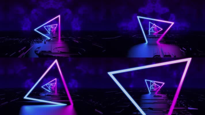 三角科技发光通道