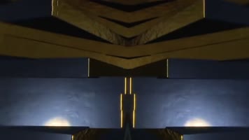 时尚酷炫几何图形VJ动感节奏