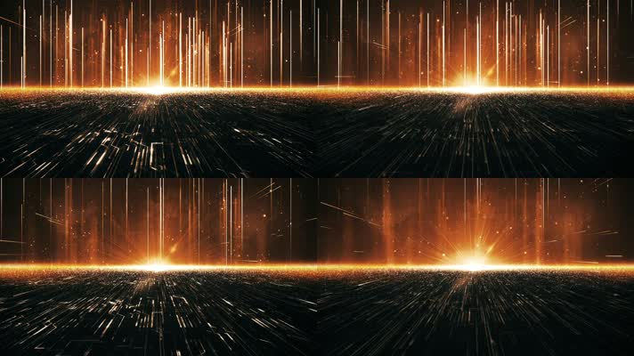 震撼辉煌大气颁奖粒子线光线