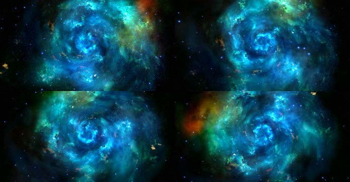 大型舞台4K星云旋涡地屏天幕通用视频 大型舞台4K星云旋涡地屏天幕通用视频