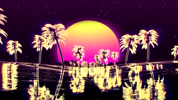 蓝色神秘星光粒子