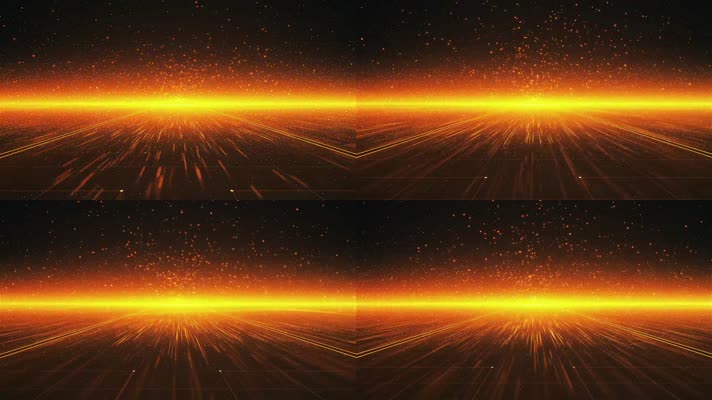 金色光线粒子上升背景