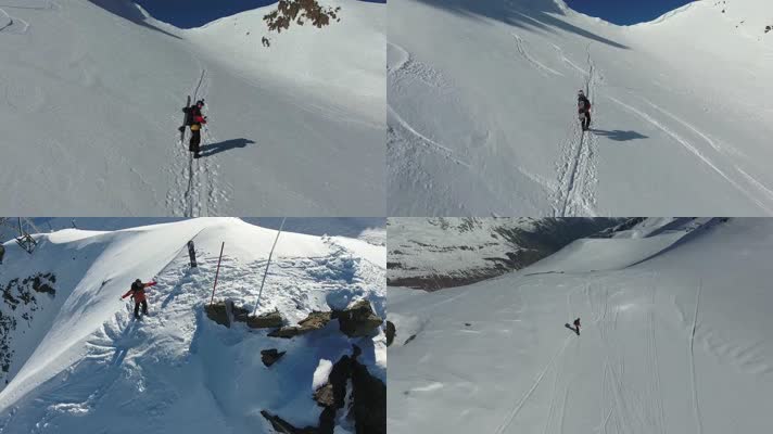 瑞士滑雪4K