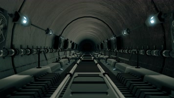 科技铁路隧道穿梭