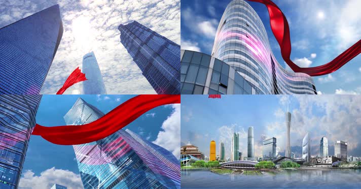 【原创】4K超清震撼大气红动中国建筑