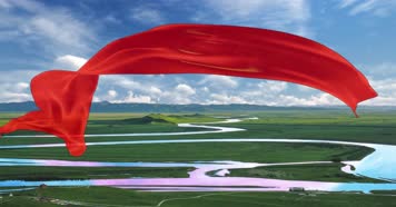 【原创】4K超清震撼大气红动中国山河