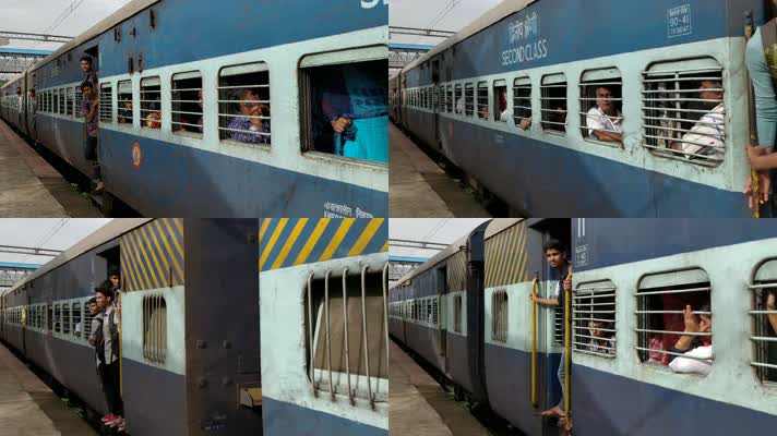 【4K】印度火车