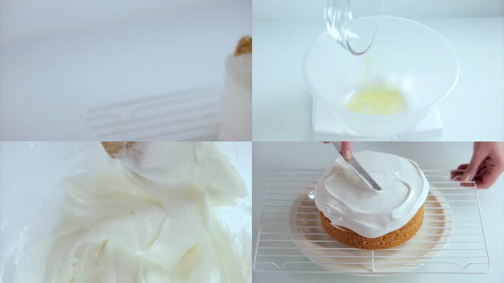 美色美味生日蛋糕手工制作过程
