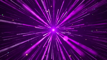 4K紫色粒子线条背景